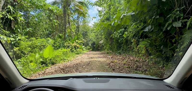 Countryside views on the drive to Merloquet Falls Tour Zamboanga
