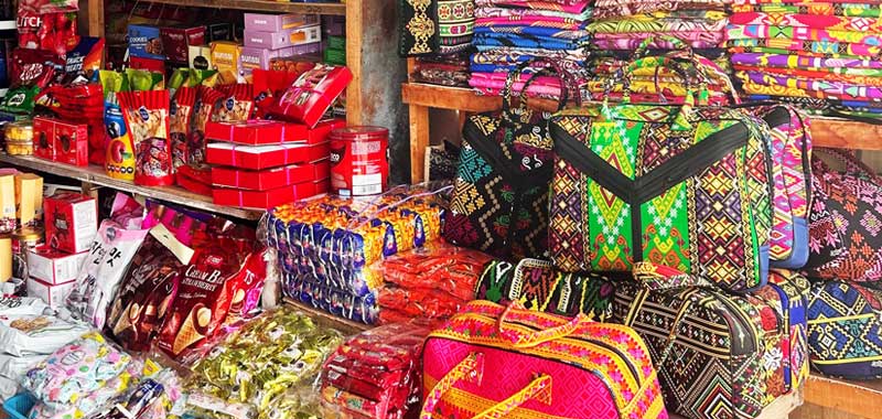 Imported goods stalls at Canelar Barter Trade, Zamboanga City