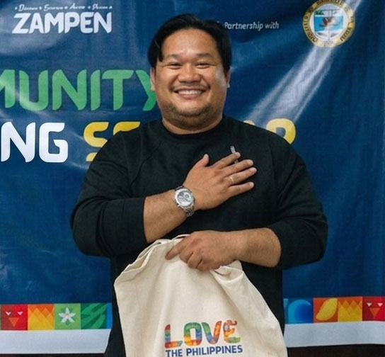 Errold Lim Bayona, Tour Operations Manager of iTravel Tourist Lane, a DOT-accredited Zamboanga City tour operator